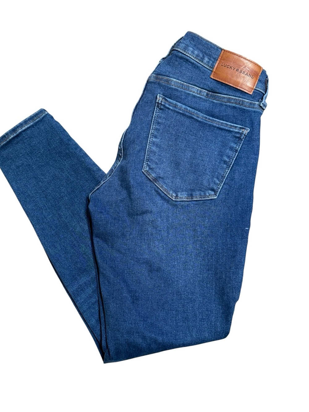 Lucky Brand "Ava" Mid-Rise Skinny Jeans - Size 6/28